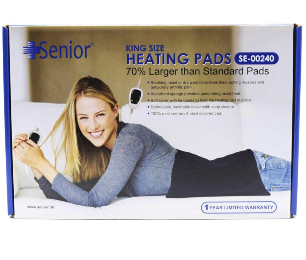 Atom King Size Heating Pads Comfort Heat Pad with Cosy Fleece